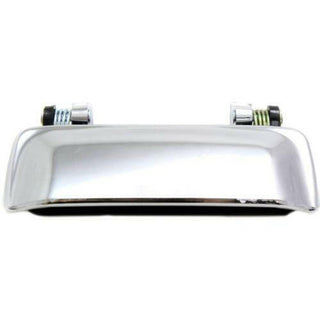 2001-2010 Mazda Pickup Front Door Handle RH=lh, Outside, All Chrome, W/o Keyhole.