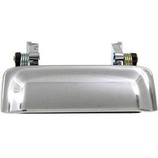 1998-2003 Ford Explorer Front Door Handle RH=lh, Outside, Chrome, Plastic.
