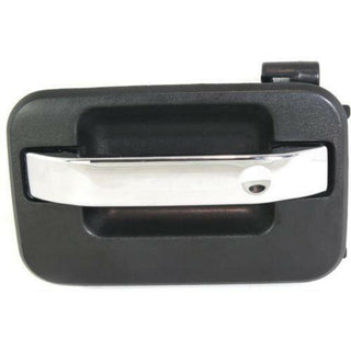 2004-2014 Ford F-150 Rear Door Handle LH Lvr+txtrd Blk Hsg., w/o Hole.