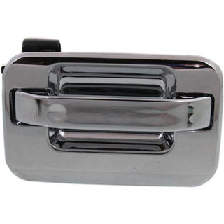 2004-2014 Ford F-150 Rear Door Handle RH, Outside, All Chrome, W/o Keyhole - Classic 2 Current Fabrication