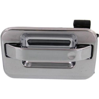 2004-2014 Ford F-150 Rear Door Handle LH, Outside, All Chrome, W/o Keyhole - Classic 2 Current Fabrication