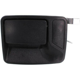 1999-2016 Ford F-150 Pickup Rear Door Handle LH, Outside, Txtrd Blk, W/o Hole.