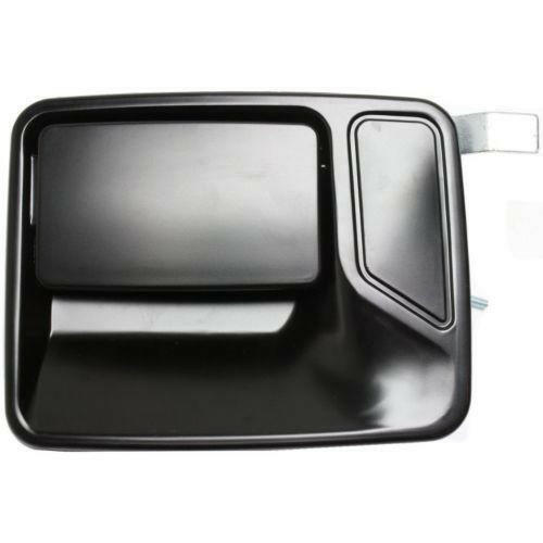 2000-2005 Ford Excursion Rear Door Handle LH, Outside, Smooth Blk W/o Hole.