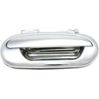 1997-2003 F-250 Pickup Rear Door Handle RH, All Chrome, w/o Keyhole, Crew Cab.