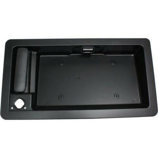 1992-2007 Ford Econoline Rear Door Handle RH, License Bracket Hsg, Textured.