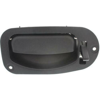 1997-1998 Ford F-250 Rear Door Handle RH, Inside, Textured Black, Plastic.