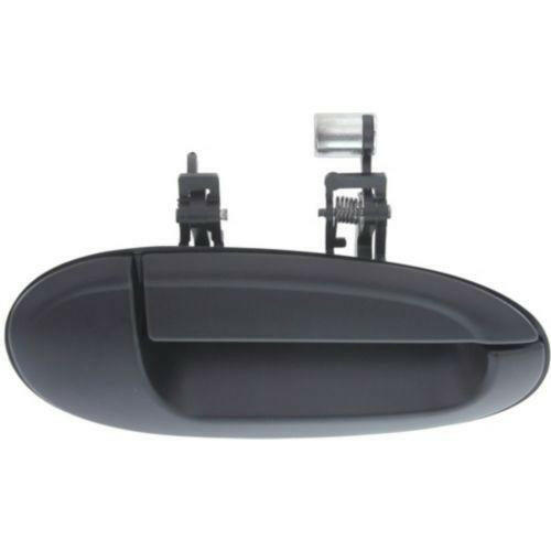 1996-2002 Ford Taurus Rear Door Handle RH, Outside, Smooth Black, Plastic.