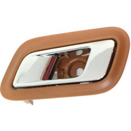 2010-2014 Ford Taurus Rear Door Handle LH, Chrome Lever+red Housing.