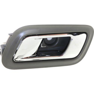 2010-2014 Ford Taurus Rear Door Handle LH, Chrome Lever/Gray Housing - Classic 2 Current Fabrication
