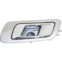 2011-2014 Ford Explorer Rear Door Handle LH, Chrome Lever/Gray Housing.