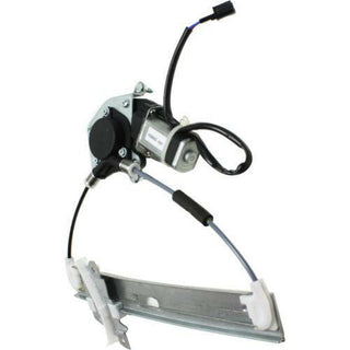 2001-2007 Ford Escape Rear Window Regulator LH, Power, With Motor.