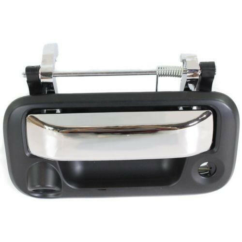 2004-2013 Lincoln Mark LT Tailgate Handle, Chrm Lvr+prmd Blk Hsg.