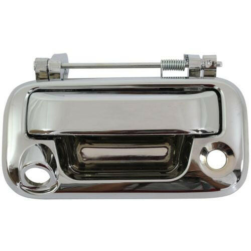 2004-2013 Ford F-150 Tailgate Handle, Chrome, W/ Cam Hole.