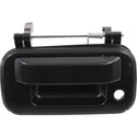 2004-2013 F-150 Pickup Super Duty Tailgate Handle, Smth Blk, W/o Cam Hole.
