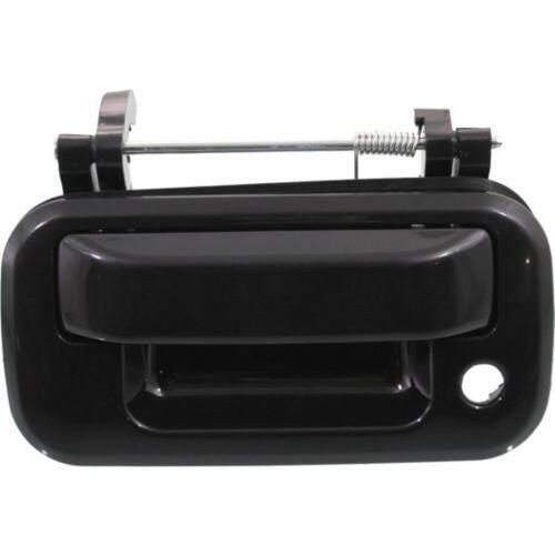 2004-2013 F-150 Pickup Super Duty Tailgate Handle, Smth Blk, W/o Cam Hole.