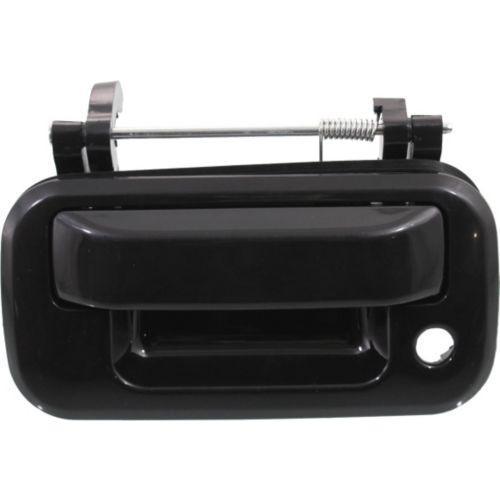 2004-2013 Ford F-150 Tailgate Handle, Smth Blk, W/o Cam Hole.