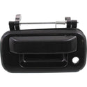 2004-2013 Ford F-150 Tailgate Handle, Smth Blk, W/o Cam Hole.
