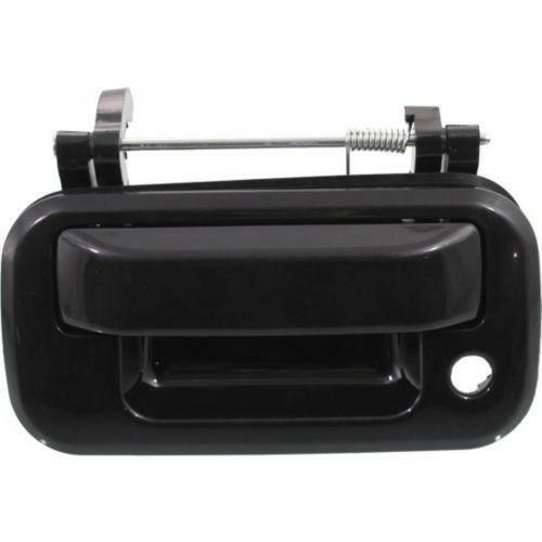 2004-2013 F-250 Pickup Super Duty Tailgate Handle, Smth Blk, W/o Cam Hole.