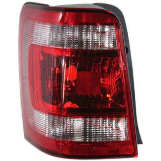 2008-2012 Ford Escape Tail Lamp LH, Lens And Housing - Capa.