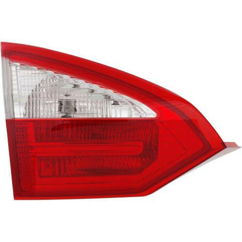 2014-2015 Ford Fiesta Tail Lamp LH, Inner, Assembly, Sedan.