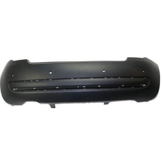 2012-2016 Fiat 500 Rear Bumper Cover, Lounge, w/Park Assist, Hatchback-CAPA - Classic 2 Current Fabrication