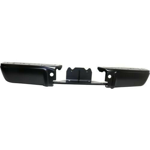 2008-2016 F-150 Pickup Super Duty Step Bumper, Black, Steel, W/o Rear Sensor.