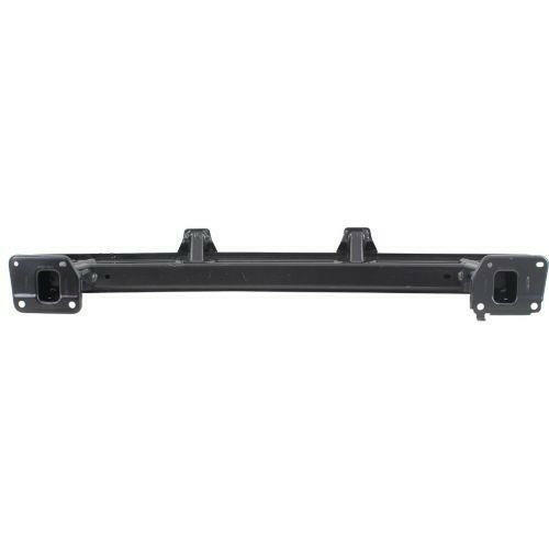 2012-2014 Ford Focus Rear Bumper Reinforcement, Black, Steel, Sedan.