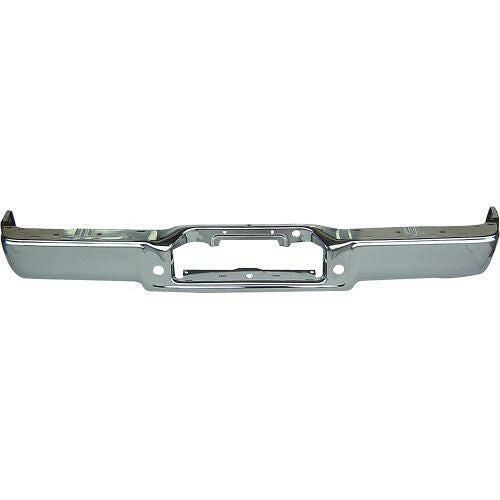 2006-2008 Ford F-150 Step Bumper, Steel, W/o Rear Object Sensor Hole.