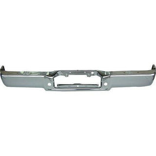 2006-2008 Ford F-150 Step Bumper, Steel, W/o Rear Object Sensor Hole.