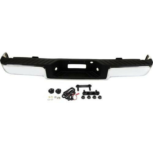 2006-2008 Ford F-150 Step Bumper, Pull Bar, W/o Rear Sensor, side.