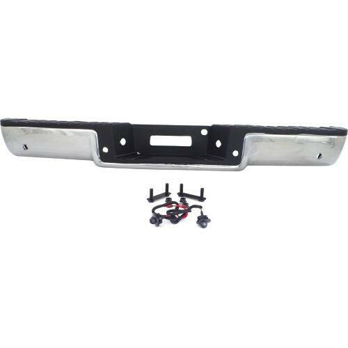 2006-2008 Ford F-150 Step Bumper, Pull Bar, w/Rear Sensor, side.