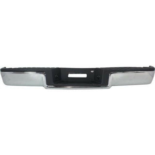 2006-2008 Ford F-150 Step Bumper, Hitch Style, W/o Rear Sensor, Styleside.