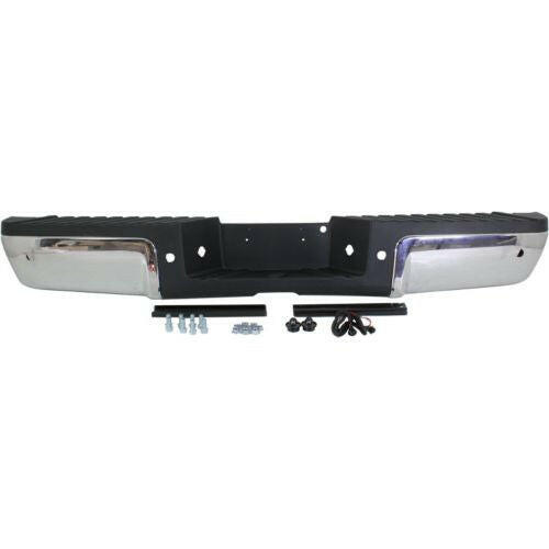 2008-2016 Ford F-150 Pickup Super Duty Step Bumper, Assy, Chrome, Steel.