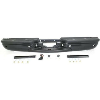 2001-2007 F-150 Pickup Super Duty Step Bumper, Steel, w/Rear Object Sensor.