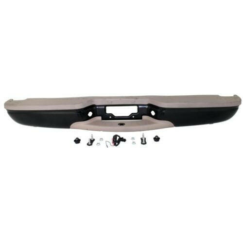 1997-2000 Ford Expedition Step Bumper, Assy, Black, Steel.