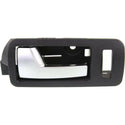 2005-2014 Ford Mustang Front Door Handle LH, Silver Lever/Black Housing.