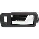 2005-2014 Ford Mustang Front Door Handle RH, Chrome Lever/Black Housing.