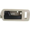 2005-2014 Ford Mustang Front Door Handle LH, Black Lever/Beige Housing.