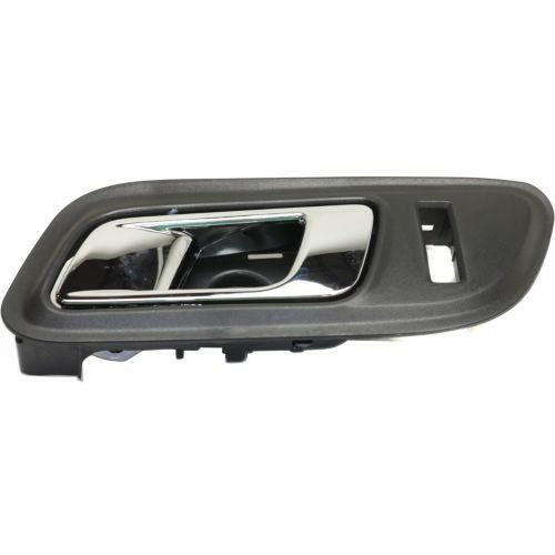 2010-2014 Ford Taurus Front Door Handle LH, Chrome Lever/Black Hsg..