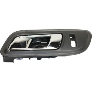 2010-2014 Ford Taurus Front Door Handle LH, Chrome Lever/Black Hsg. - Classic 2 Current Fabrication