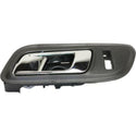 2010-2014 Ford Taurus Front Door Handle LH, Chrome Lever/Black Hsg..