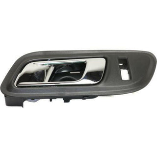 2010-2014 Ford Taurus Front Door Handle LH, Chrome Lever/Black Hsg..