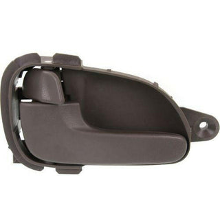 1999-2002 Mercury Villager Front Door Handle LH, All Brown, w/o Woodgrain Trim.