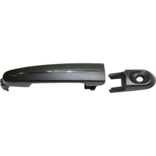 2010-2012 Ford Taurus Front Door Handle LH, Primd Black, w/Chrome Insert.