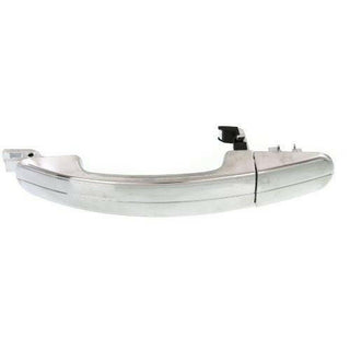 2012-2014 Ford Focus Front Door Handle RH, All Chrome, w/o Keyhole.