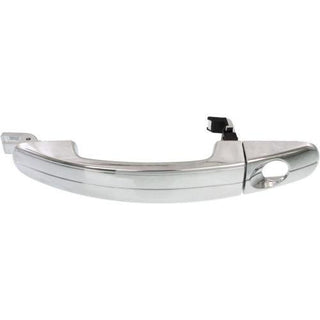 2012-2014 Ford Focus Front Door Handle LH, Outside, All Chrome, w/Keyhole - Classic 2 Current Fabrication