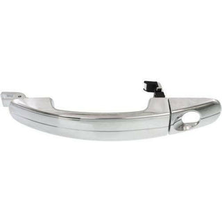 2012-2014 Ford Focus Front Door Handle LH, Outside, All Chrome, w/Keyhole.
