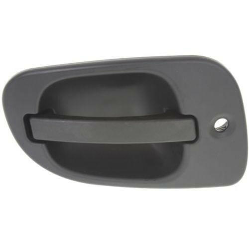 2008-2012 Freightliner Cascadia Front Door Handle LH, Txtrd Blk+metal.