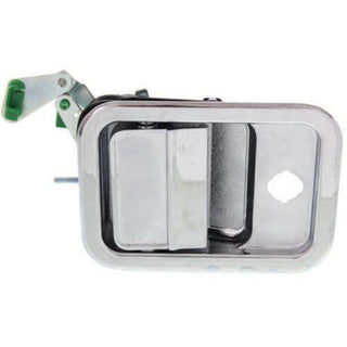 1997-2003 Freightliner FL112 Front Door Handle LH, White Hardware, Metal.