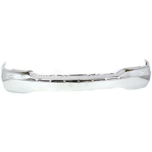1999-2002 GMC Sierra 2500 Front Bumper, Chrome, w/o Air Holes, w/Bracket.